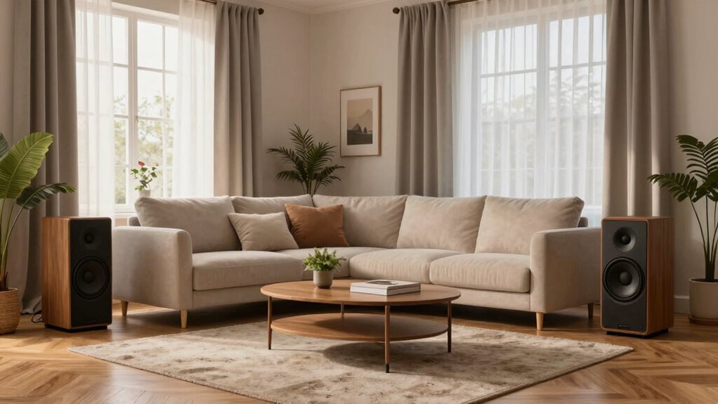 minimize noise with positioning