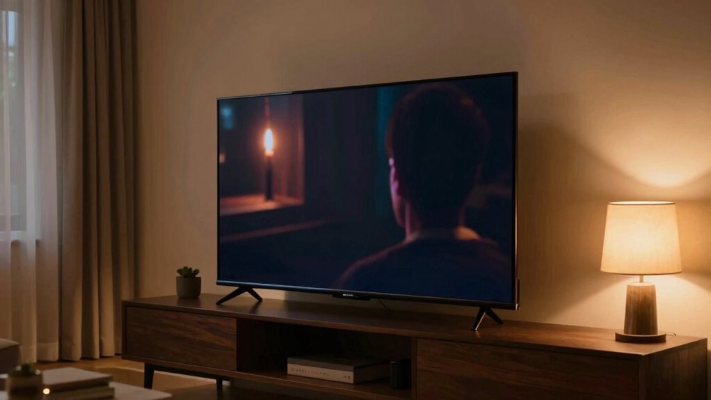 minimize tv screen glare