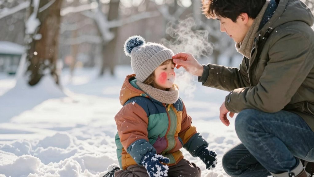 monitor child s winter comfort