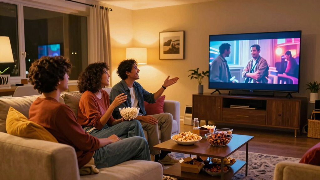 movie night conversation etiquette
