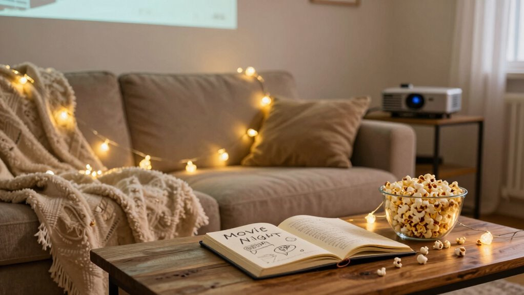 movie night memories journal