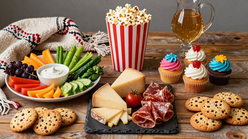 movie night snack coordination