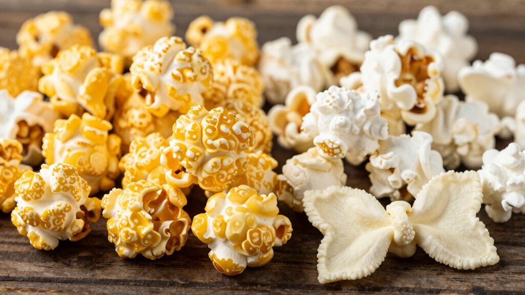 mushroom popcorn s unique characteristics