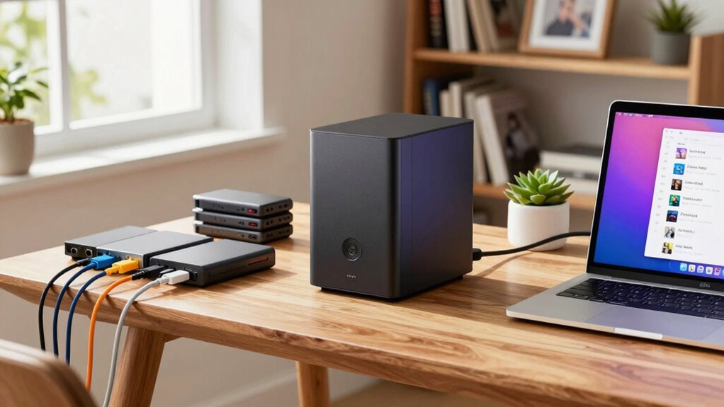 nas media storage setup