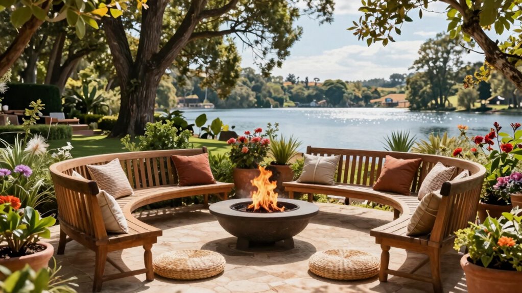 natural elements enhance seating