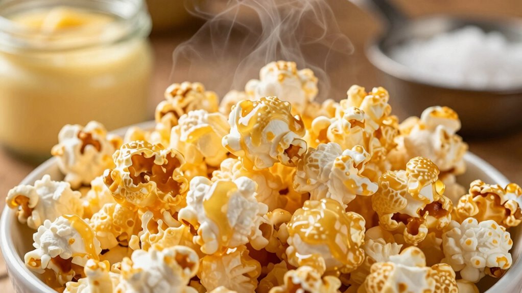 natural oils create buttery flavor