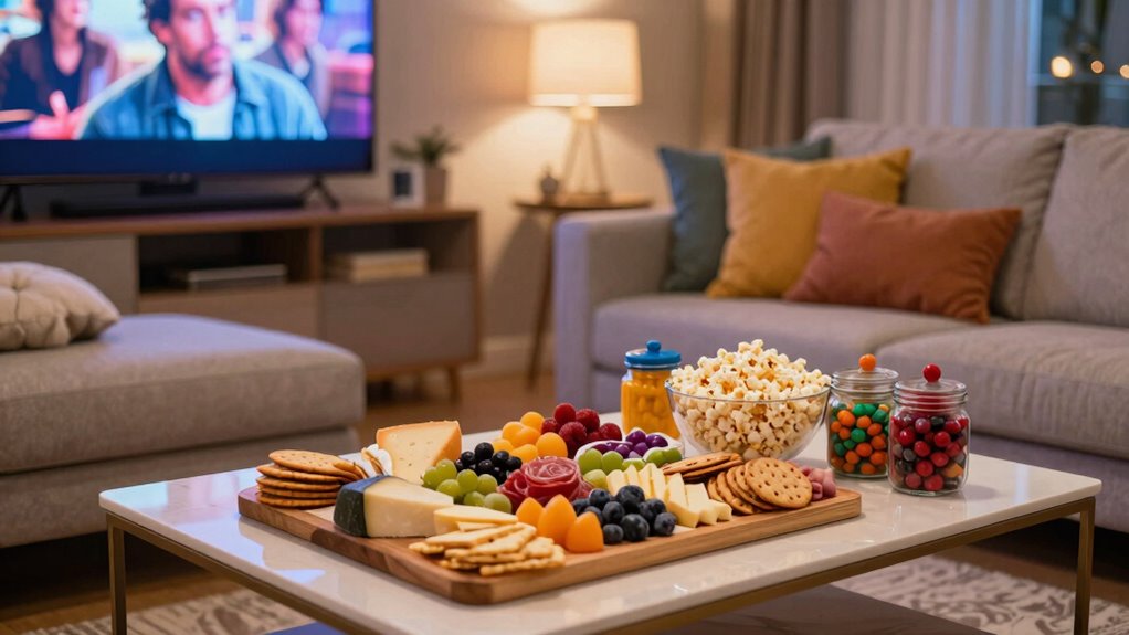 no cook movie night snacks