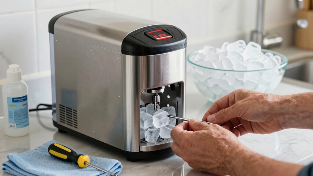 nugget ice maker troubleshooting tips