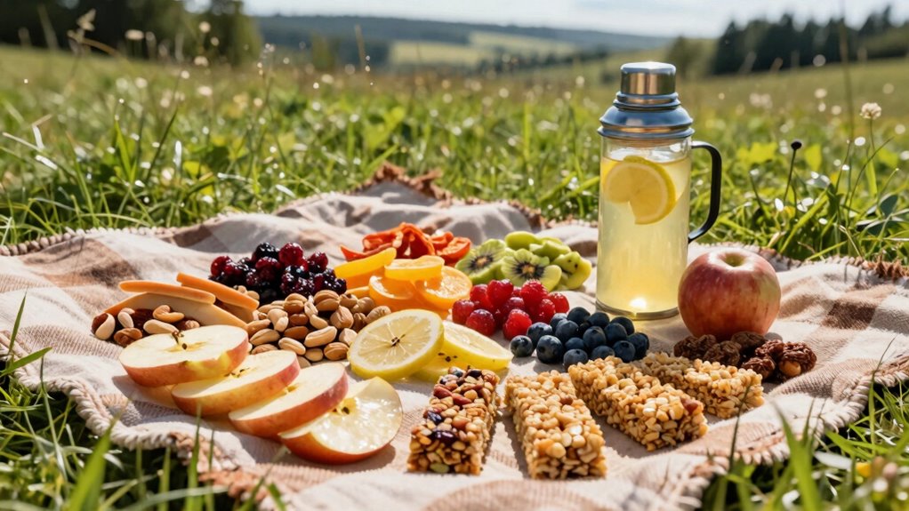 nutritious convenient outdoor snacks