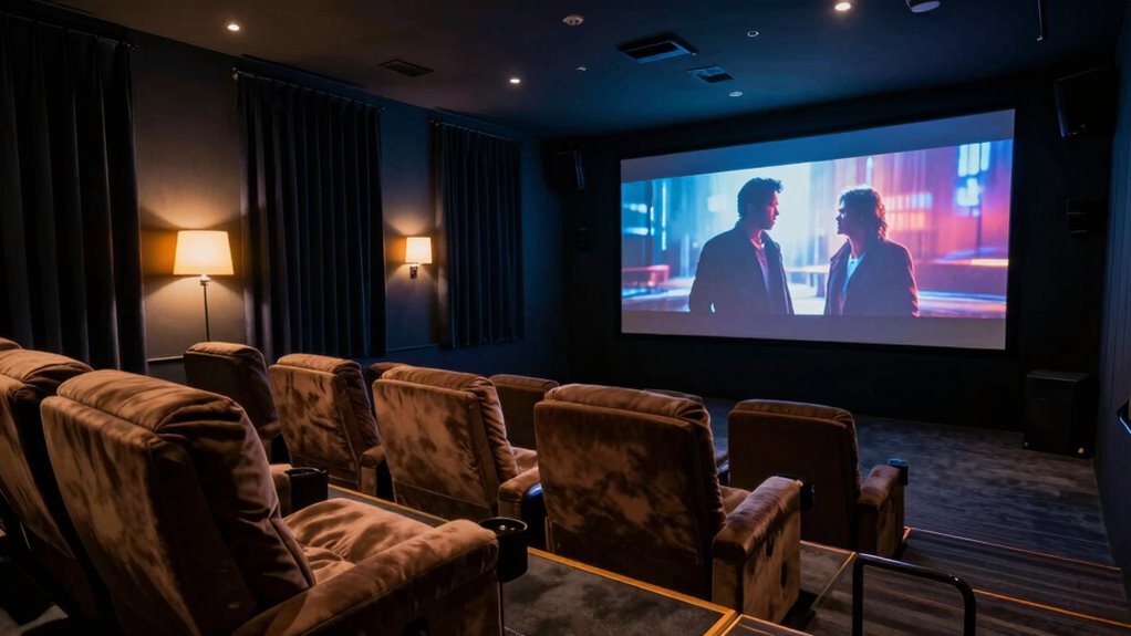 optimal home theater lighting