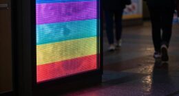 optimal led sign positioning