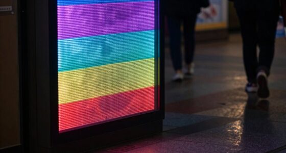 optimal led sign positioning