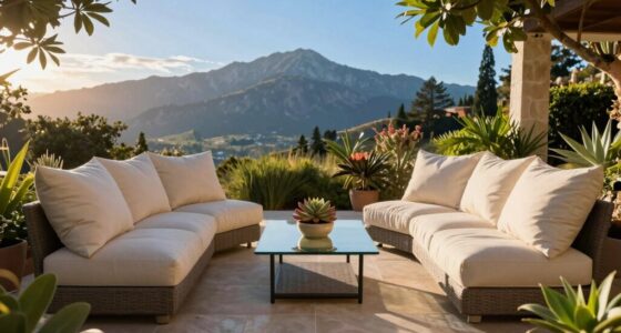 optimal outdoor seating arrangement