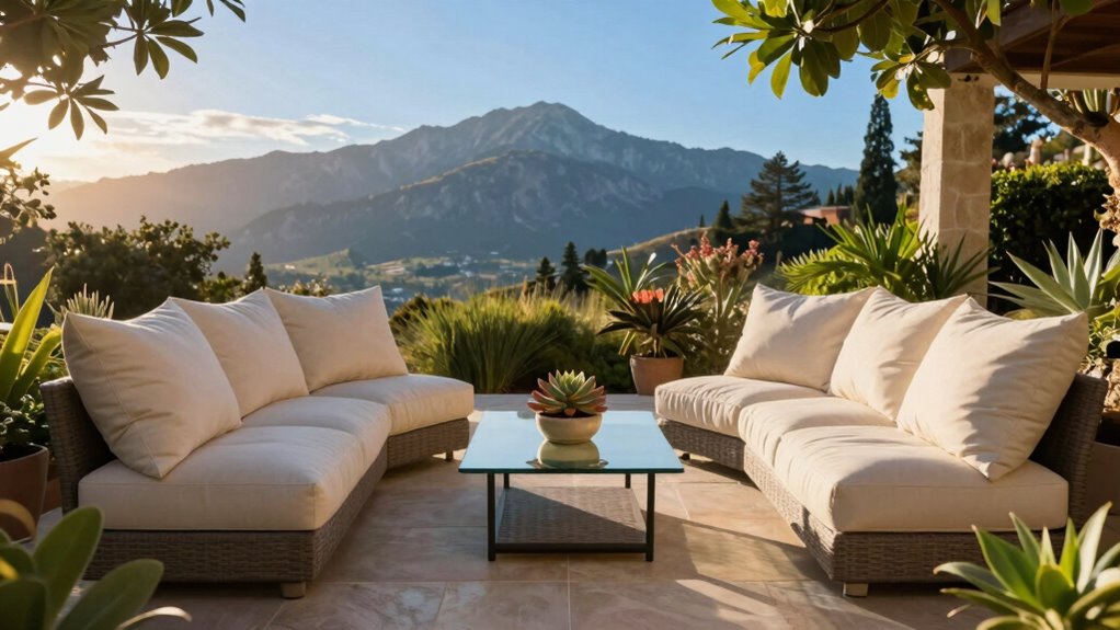 optimal outdoor seating arrangement