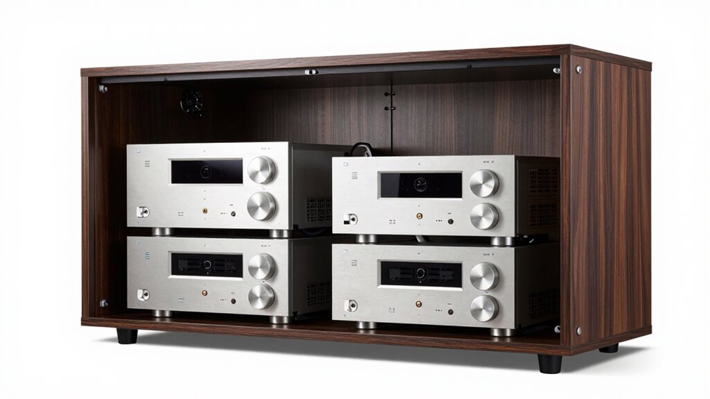 optimize av cabinet heat dissipation