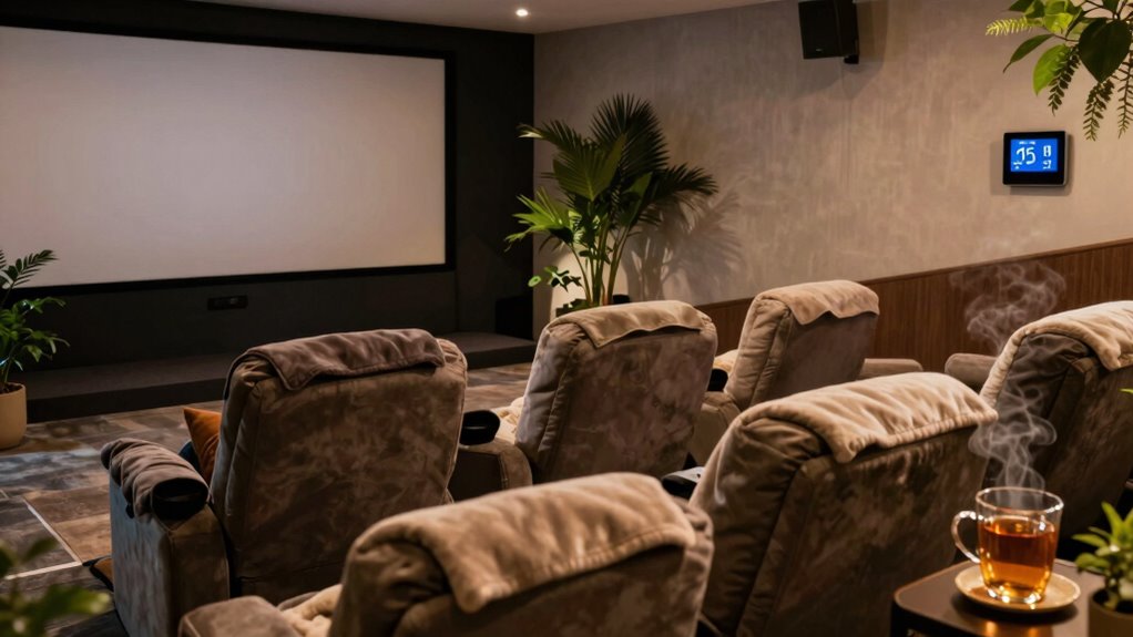 optimize home theater comfort