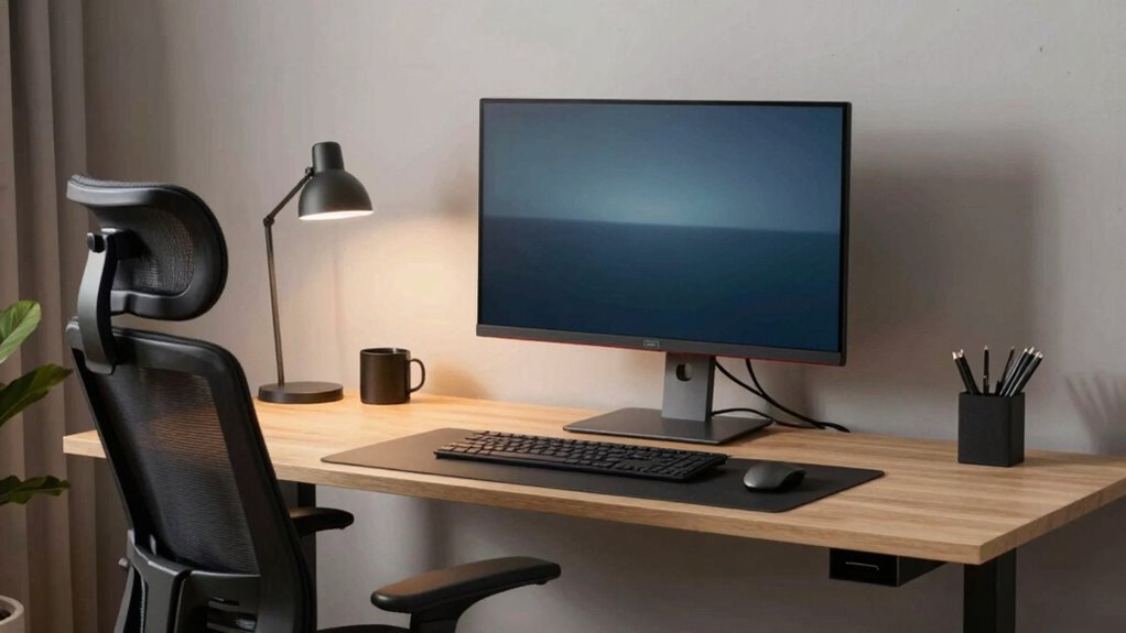 optimize workspace for comfort