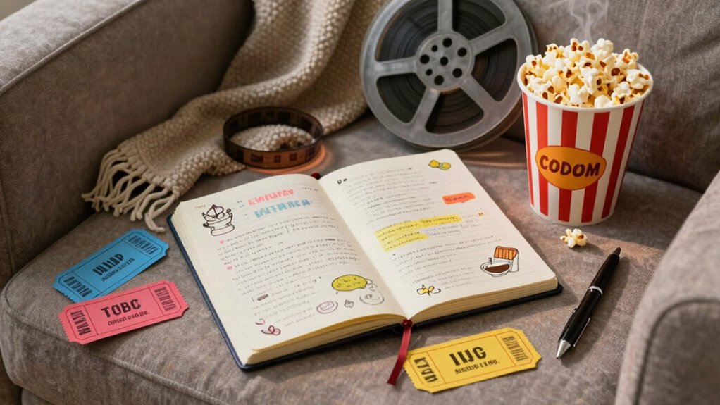 organize movie notes effectively