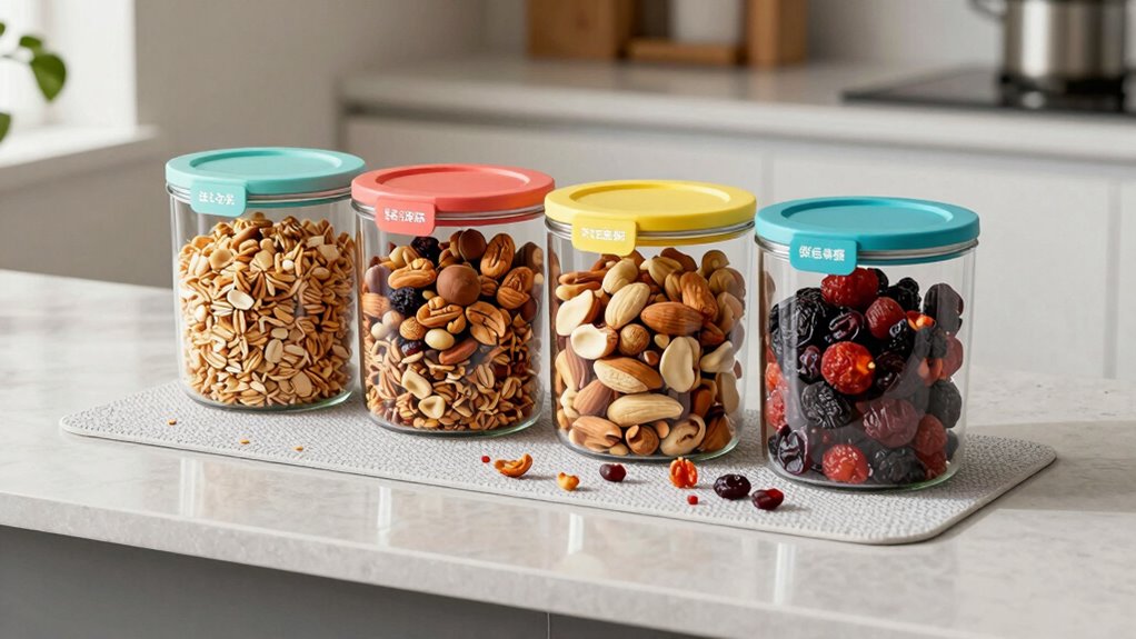 organize snacks by category