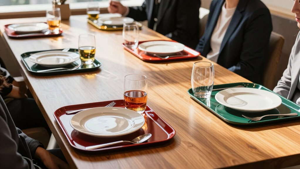 organized meal service efficiency