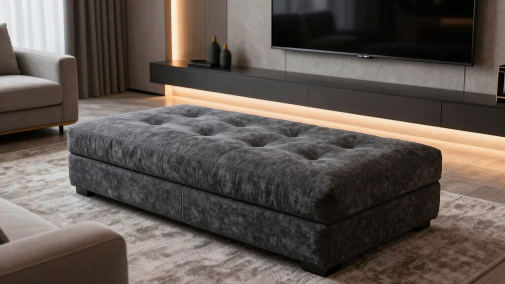 ottoman size and style