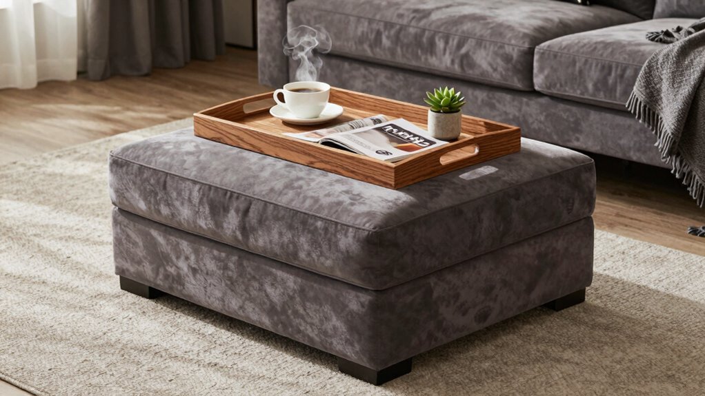 ottomans with functional features