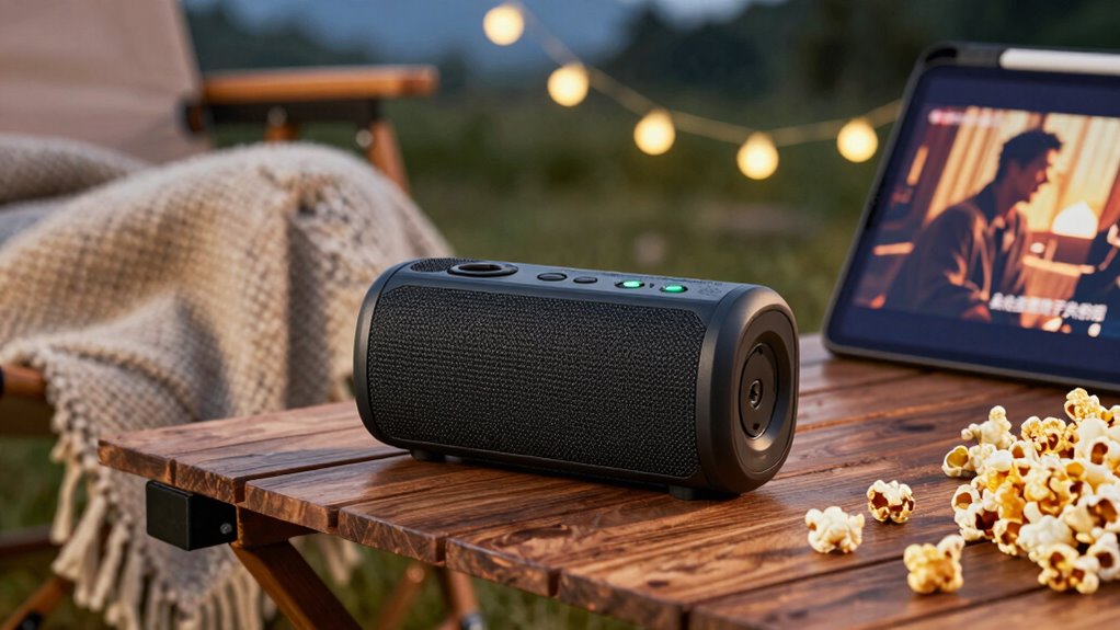 outdoor movie speaker essentials