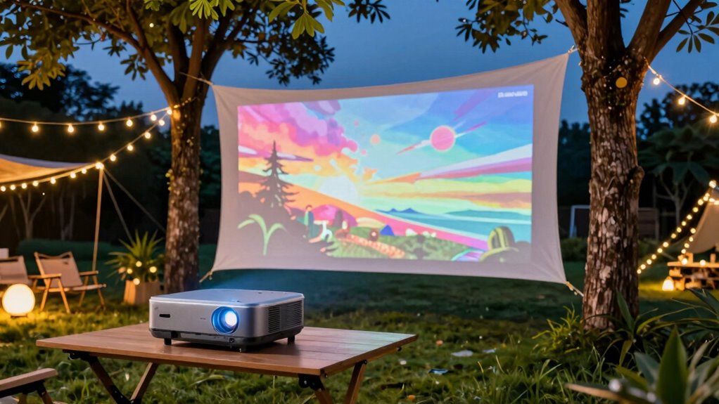 outdoor projector selection tips
