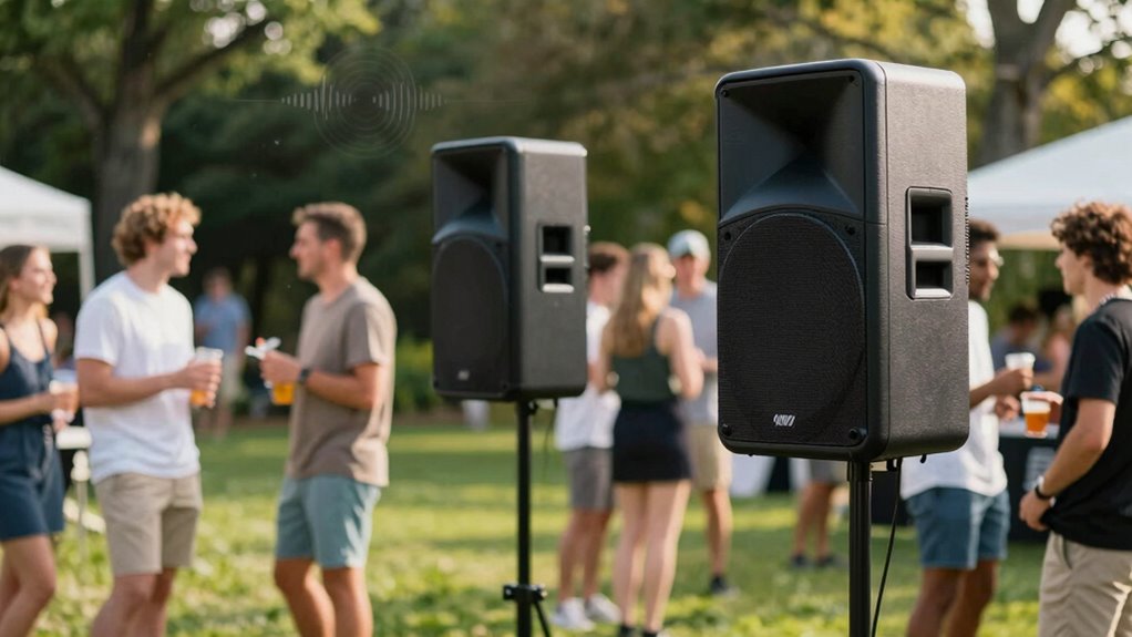 outdoor sound quality enhancement