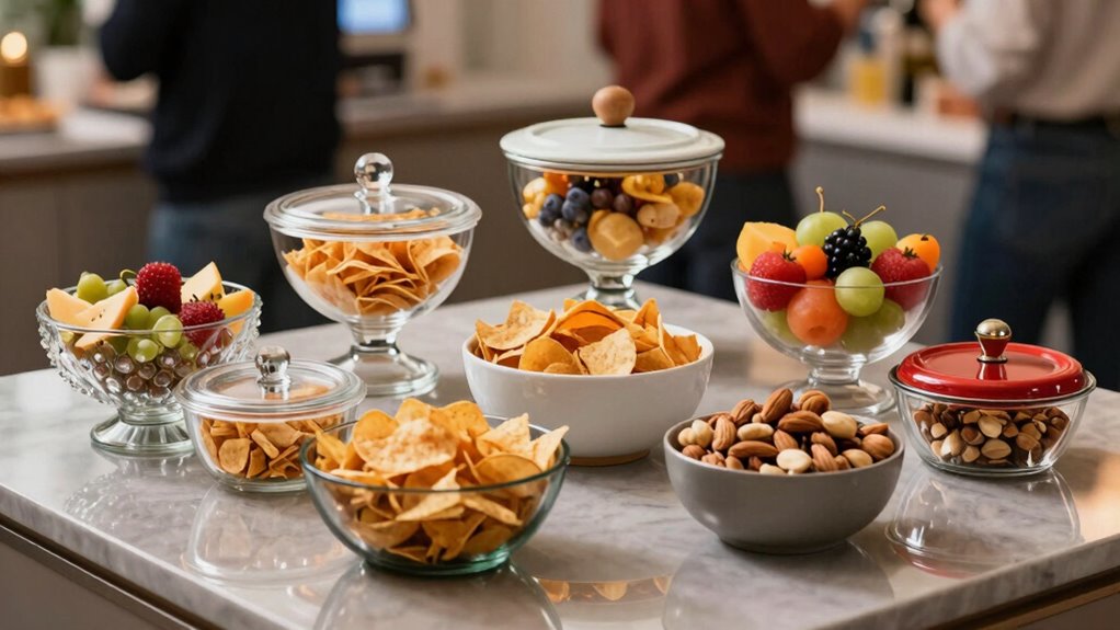 party snack bowl considerations
