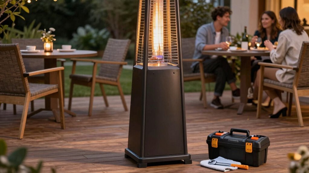 patio heater maintenance tips