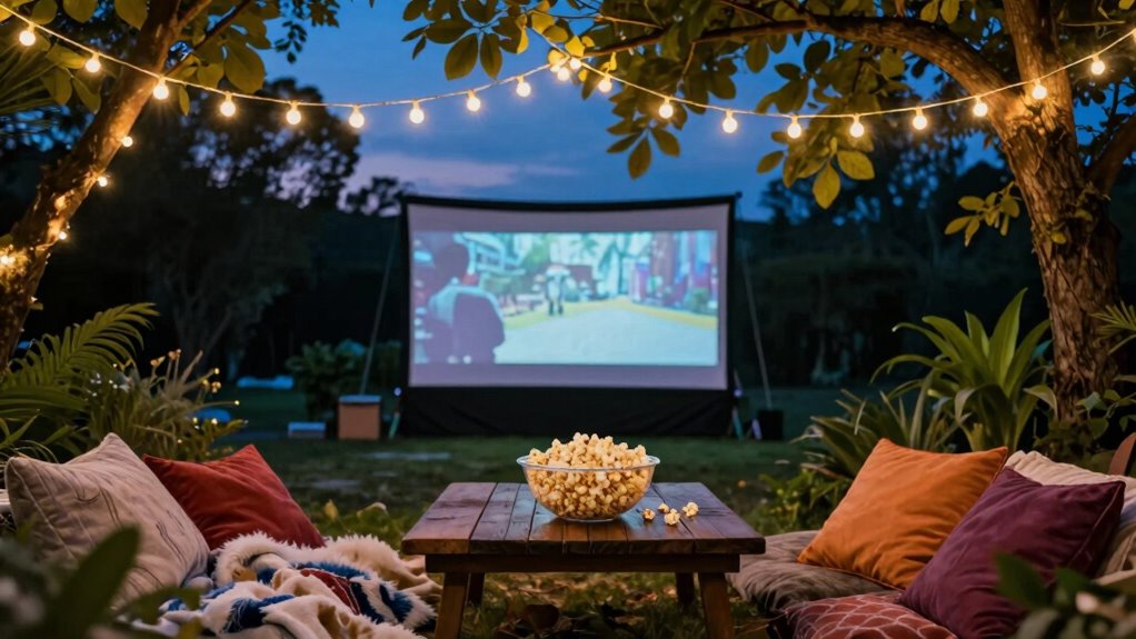 perfect outdoor movie night