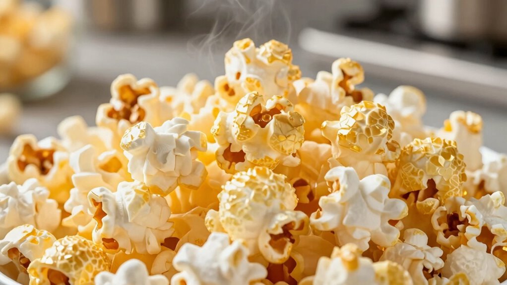 perfectly seasoned crispy popcorn