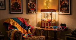 photo corner for guests