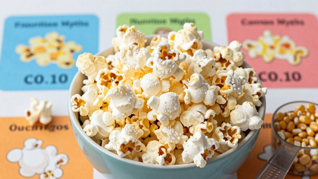 popcorn calorie content varies