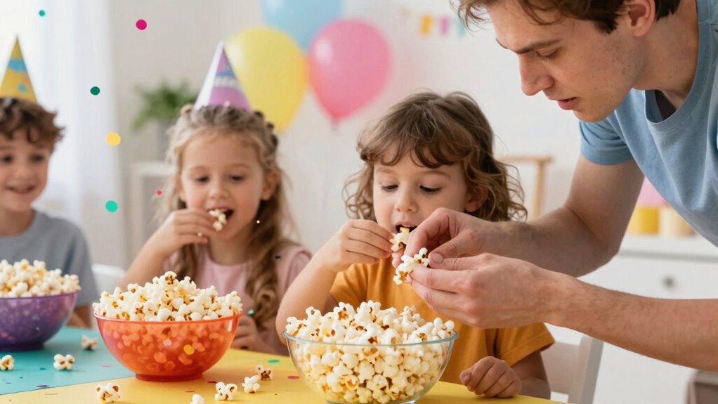 popcorn choking hazard awareness