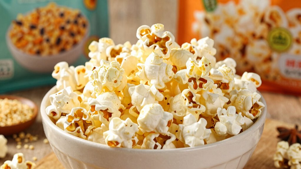 popcorn nutritious whole grain snack