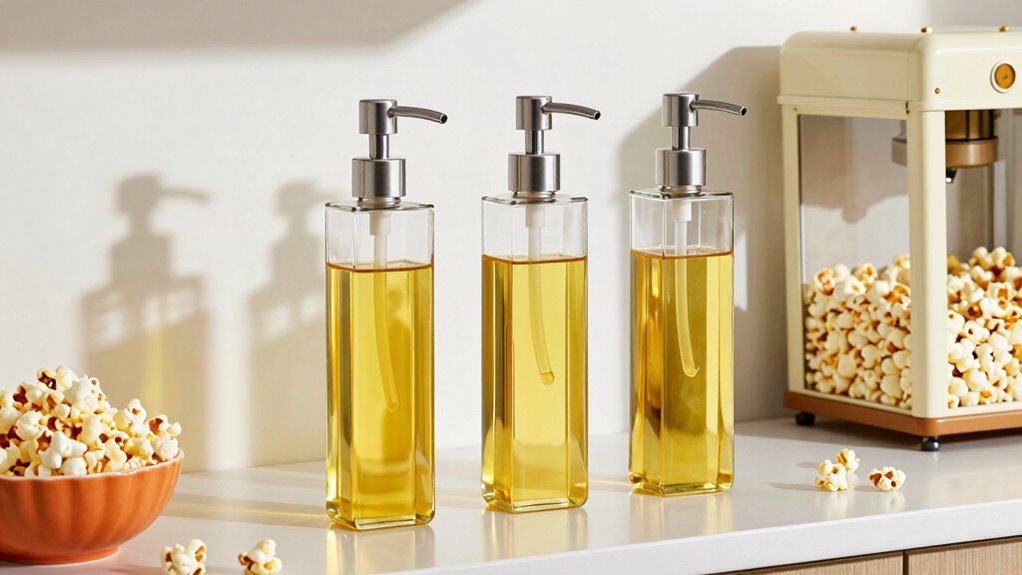 popcorn oil dispenser features