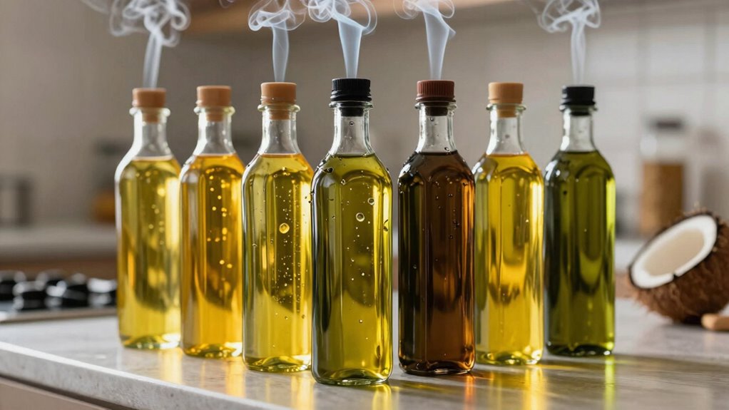 popcorn oil smoke points