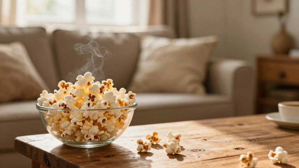 popcorn smell duration varies