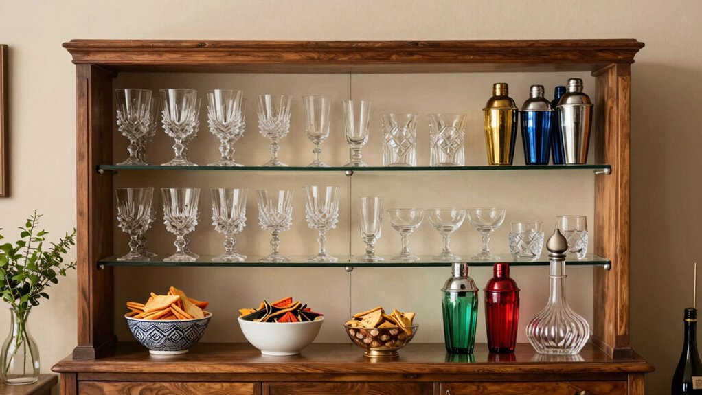 prepare memorable home bar