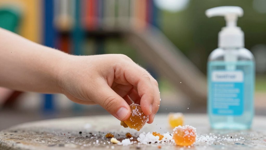 prevent germs on snacks