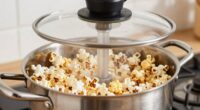 prevent popcorn burning automatically