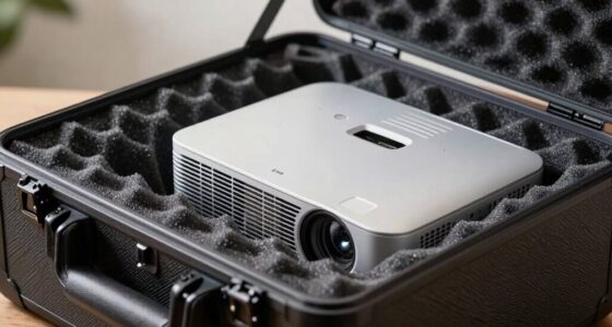 projector case protection features