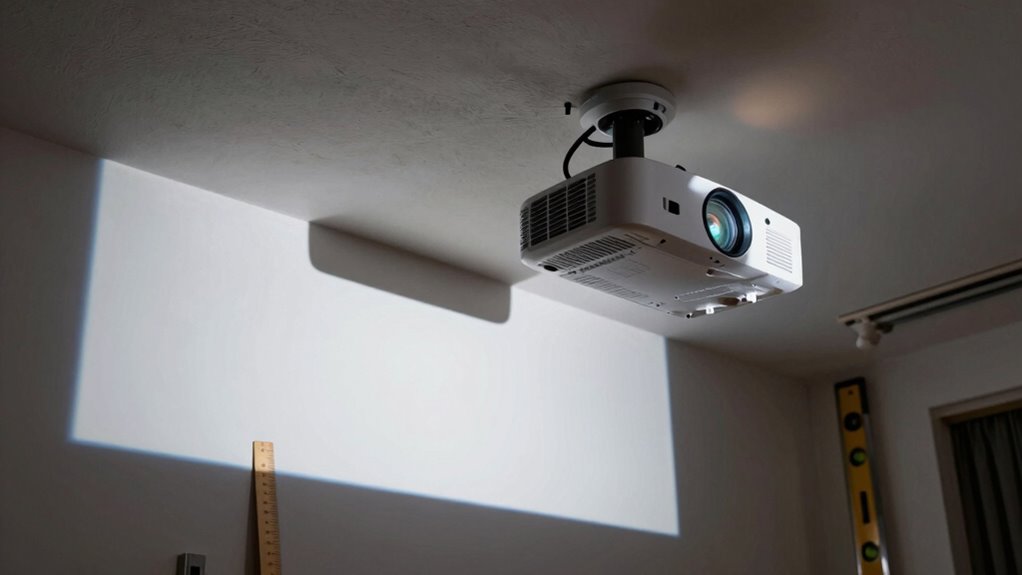 projector image alignment tips