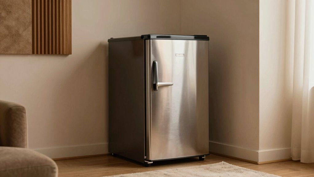 proper mini fridge placement