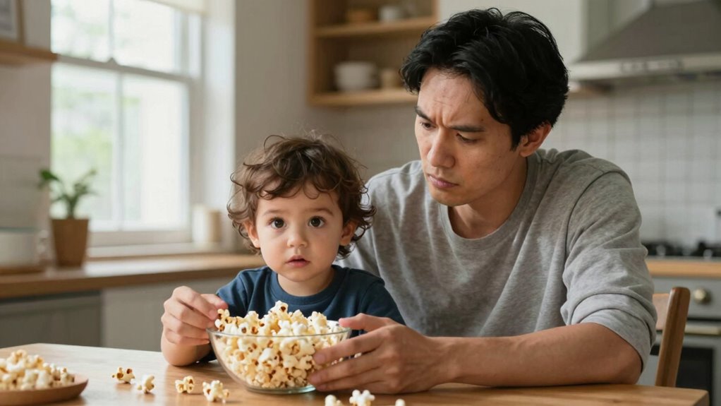 proper serving and chewing