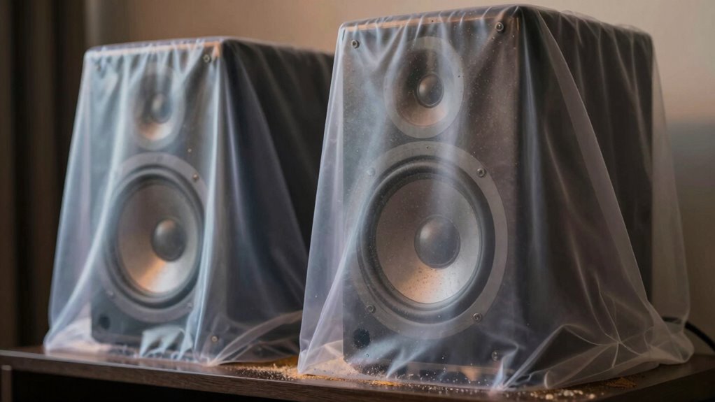 proper speaker cover usage