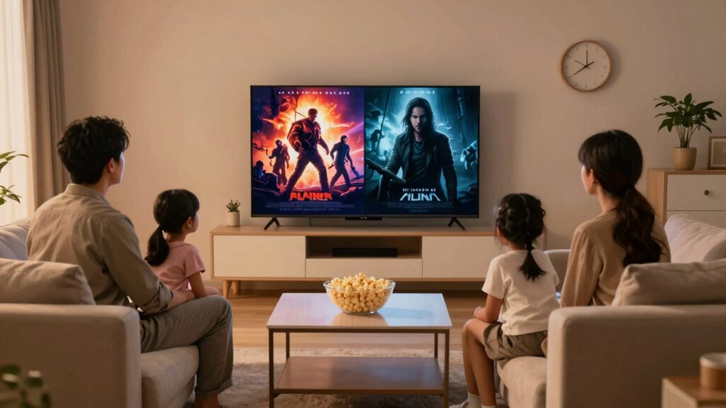 quick decision for movie night