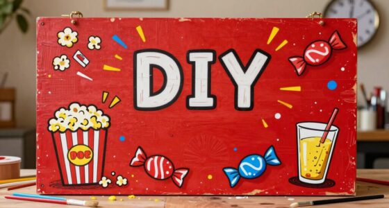 quick diy stand signage